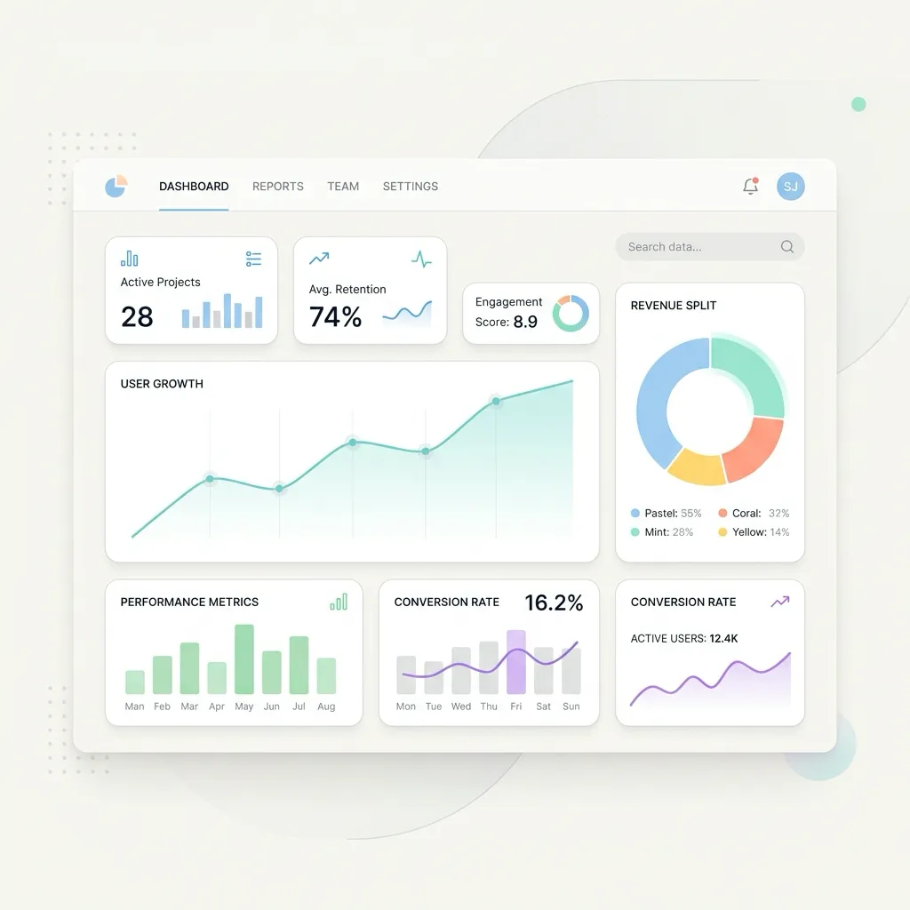 Analytics dashboard