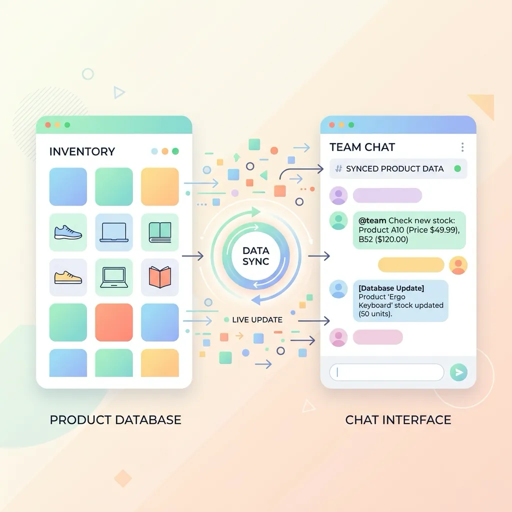 Easy product synchronization